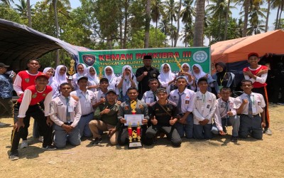 PASKIB Sekolah Menengah Atas PGRI 1 RAIH JUARA UMUM PADA KEMAH PASKIBRA-III SE-KABUPATEN DAN KOTA BIMA